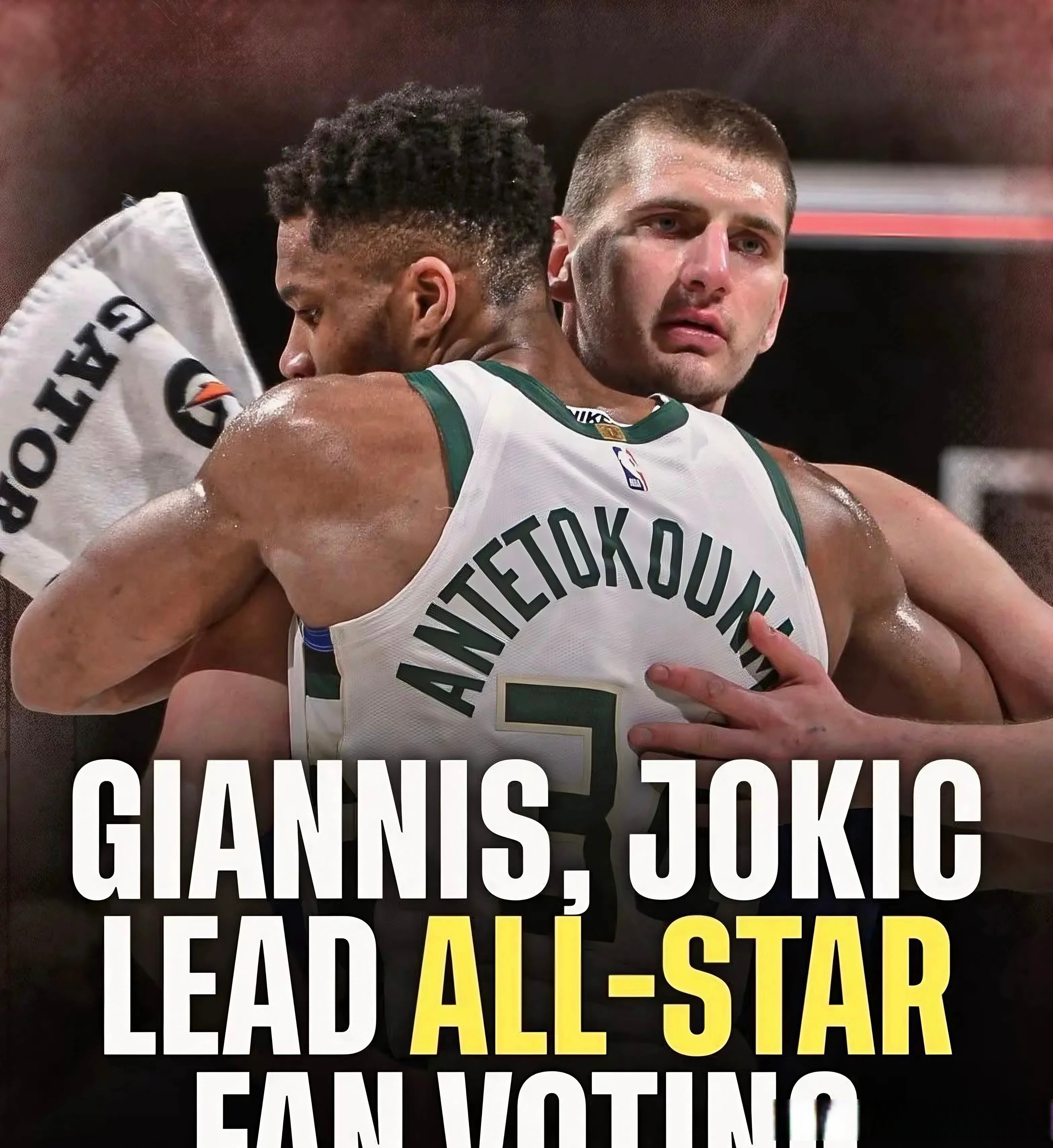 雄鹿大将字母哥成为东部全明星队队长